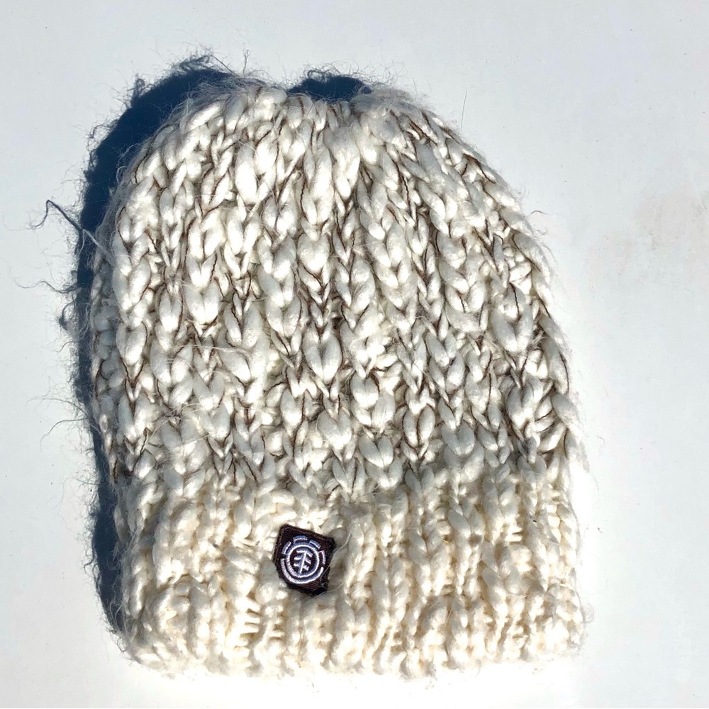Element Cable Knit Beanie Hat Thick Soft OSFA